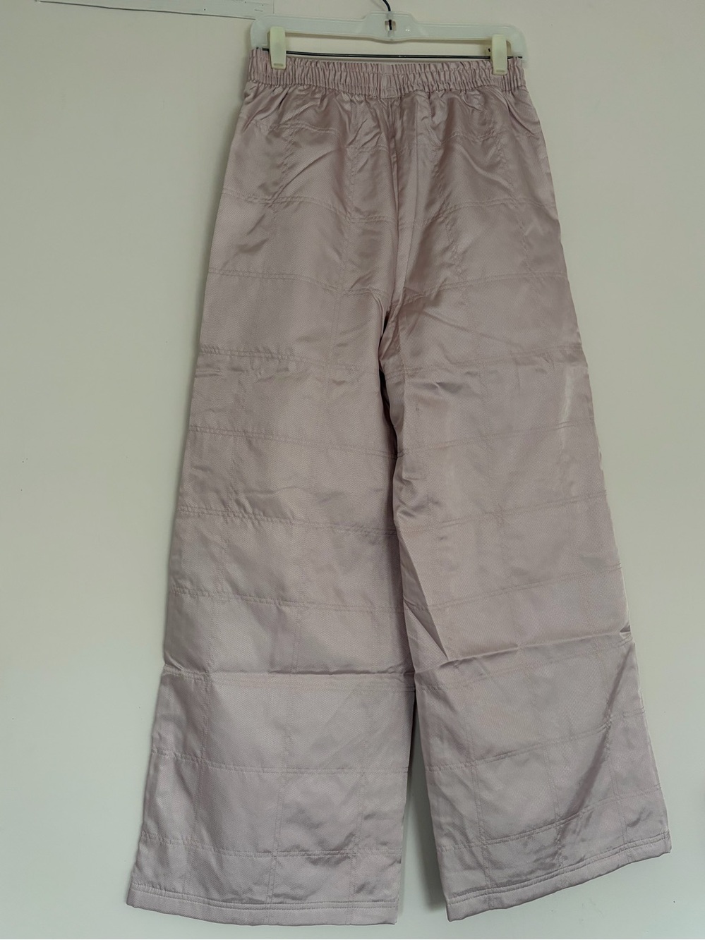 PUMA Scuderia Ferrari Premium Woven Pants Light Pink Wide-Leg - Picture 13 of 16